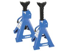 Cavalletti di sollevamento Fervi 0069/10 con doppio fermo di sicurezza, portata 10 ton (2pz)