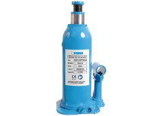 Cric a bottiglia portatile Fervi 0062/10 con pistone idraulico, portata 10 tonnellate Cric a bottiglia portatile Fervi 0062/10 con pistone idraulico, portata 10 tonnellate
