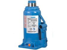 Cric a bottiglia portatile Fervi 0062/32 con pistone idraulico, portata 32 tonnellate Cric a bottiglia portatile Fervi 0062/32 con pistone idraulico, portata 32 tonnellate