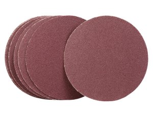 Dischi abrasivi adesivi Fervi Ø226 grana 100 per levigatrici stazionarie (10pz)