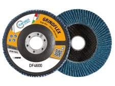 Dischi lamellari Fervi Grindflex Bigger per sgrossatura acciaio e ghisa, 125x22mm(10pz)