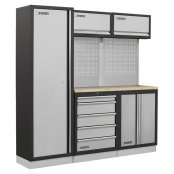 Arredamento modulare per officina in acciaio A007C Fervi 1960x498x2000 mm