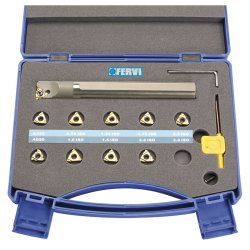 Utensili filettatura per interno KISNR25 in kit 200 mm