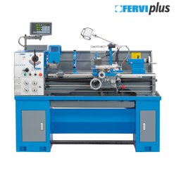 Tornio parallelo Fervi T998/400V con scatola ingranaggi 400V 1.5kW