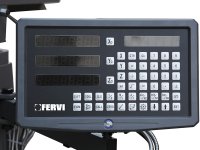 Fresa a testa veloce Fervi F050I con inverter giapponese 400V 2,2kW