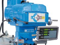 Fresa verticale Fervi F060V con testa veloce e variatore meccanico, 2,25kW