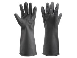 Guanti di protezione Fervi 0490/11 per mini sabbiatrice da banco 0490