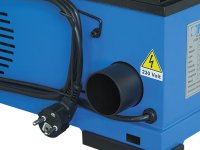 Levigatrice da banco a nastro e disco Fervi 0523 con tavola inclinabile 230V 0.375kW