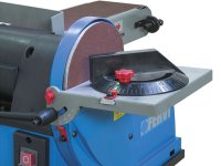 Levigatrice da banco a nastro e disco Fervi 0523 con tavola inclinabile 230V 0.375kW