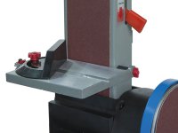 Levigatrice da banco a nastro e disco Fervi 0523 con tavola inclinabile 230V 0.375kW