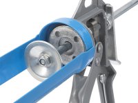 Pistola silicone super rinforzata Fervi 0521 per cartucce 280-310 ml