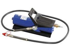 Pompa idraulica Fervi 0664 con comando pneumatico a pedale, 70 MPa