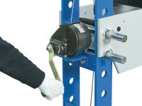 Pressa idraulica Fervi P001/75 manuale e pneumatica portata 75t