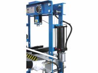 Pressa idraulica Fervi P001/45 manuale e pneumatica, portata 45 ton