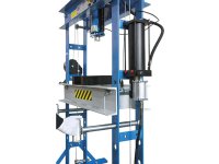 Pressa idraulica Fervi P001/45 manuale e pneumatica, portata 45 ton