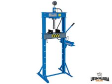 Pressa idraulica Fervi P001/20 manuale con pistone mobile, portata 20 ton Pressa idraulica Fervi P001/20 manuale con pistone mobile, portata 20 ton