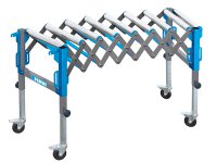 Rulliera a pantografo Fervi R003/09 regolabile in altezza, 1460x660x950mm