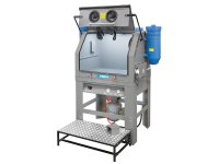 Sabbiatrice a pressione Fervi 0605 con 2 aspiratori 2x230V 1.2kW
