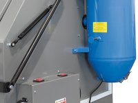 Sabbiatrice a pressione Fervi 0605 con 2 aspiratori 2x230V 1.2kW