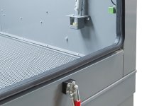 Sabbiatrice a pressione Fervi 0605 con 2 aspiratori 2x230V 1.2kW