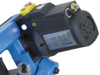 Segatrice a nastro da banco Fervi 0362 con motore inverter 0,4kW, 125 mm
