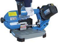 Segatrice a nastro da banco Fervi 0362 con motore inverter 0,4kW, 125 mm
