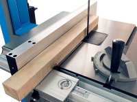 Sega a nastro per legno Fervi 0764/455 230V 2.2kW capacità taglio 445x330mm