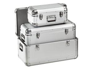 Set bauli portautensili Fervi 0849 in alluminio (3pz)