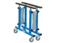 Supporto universale telescopico Fervi S017 per riparazioni, portata 100kg