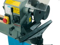 Tornio da legno Fervi 0758 230V 0,75kW con trasmissione a cinghia velocità variabile