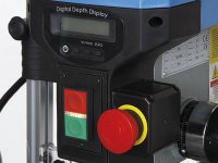 Trapano a colonna da banco Fervi 0242 con trasmissione a cinghia 0.75kW