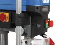Trapano a colonna da banco Fervi 0242 con trasmissione a cinghia 0.75kW
