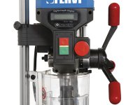 Trapano a colonna da banco Fervi 0260 con trasmissione a cinghia 0.55kW