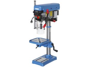 Trapano a colonna da banco Fervi 0260 con trasmissione a cinghia 0.55kW