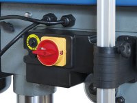 Trapano a colonna da banco Fervi 0750 con trasmissione a cinghia 0.75kW