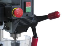 Trapano a colonna da banco Fervi 0750CM3 con trasmissione a cinghia 0,75 kW