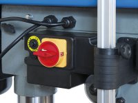Trapano a colonna da banco Fervi 0750CM3 con trasmissione a cinghia 0,75 kW