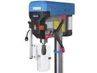 Trapano a colonna Fervi 0252/400V con trasmissione a cinghia 1,5kW