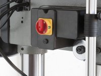 Trapano a colonna Fervi 0252/400V con trasmissione a cinghia 1,5kW