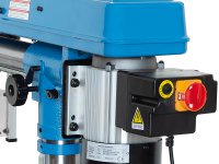 Trapano a colonna radiale da banco Fervi 0757 con trasmissione a cinghia 0.375kW