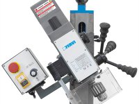 Trapano fresa da banco Fervi T059/16V con trasmissione ad ingranaggi 230V 0,5kW