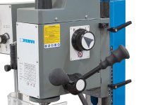 Trapano fresa da banco Fervi T059/16V con trasmissione ad ingranaggi 230V 0,5kW