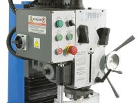 Trapano fresa da banco Fervi T044/400V con trasmissione ad ingranaggi 1,5kW