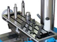 Trapano fresa ad ingranaggi Fervi T047/400VDA a discesa automatica, 1,1-1,5kW