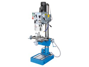 Trapano fresa ad ingranaggi Fervi T047/400VDA a discesa automatica, 1,1-1,5kW
