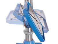 Trapano a colonna Fervi T041DA con trasmissione ad ingranaggi 1,1/1,5kW