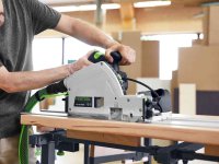 Sega ad affondamento con incisore Festool TSV 60 KEBQ-Plus-FS con binario guida