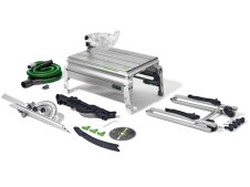 Banco sega Festool Precisio CS 50 EBG 1200W con gambe pieghevoli, lama 190mm