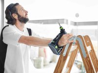 Trapano avvitatore Festool CXS 18 C 3,0-Set con batterie, accessori e valigetta portainserti