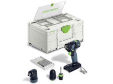 Trapano avvitatore a batteria Festool TXS 18-Basic-Set 40 Nm in valigetta portainserti